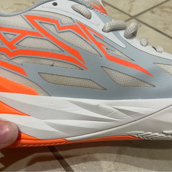 Puma MB.02 Gorange High Top Athletic Shoes Sneakers Flame Fire Size 8 - Picture 13 of 14